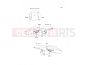 KAWASAKI VERSYS ABS (KLE650DCF) Decals(Black)