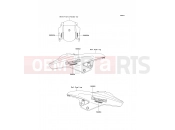 KAWASAKI VERSYS ABS (KLE650DCF) Decals(White)