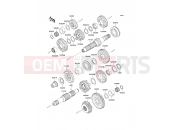 Transmission - Kawasaki W800 (EJ800ADF) 2013