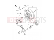 KAWASAKI 2014 Rear Hub