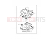 KAWASAKI 2015 Crankcase Bolt Pattern