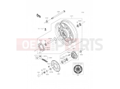 KAWASAKI 2016 Rear Hub