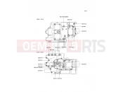 KAWASAKI 2001 Crankcase Bolt Pattern