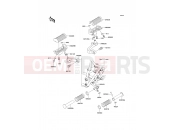 KAWASAKI 2001 Footrests