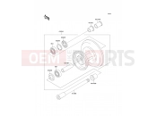 KAWASAKI 2001 Front Hub