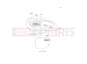 KAWASAKI 2004 Decals(Blue/Gold)
