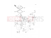 Air Cleaner - Kawasaki MULE 610 4x4 (KAF400AEF) 2014