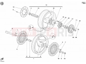 DUCATI Sporttouring ST3 WHEELS » FRONT WHEEL