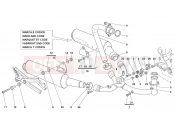 DUCATI Monster 1000 S EXHAUST SYSTEM