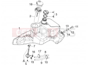 Benzin tank - Piaggio Fly 50 2T 2013