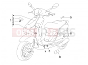 PIAGGIO Fly 50 2T Main cable harness