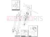 MV AGUSTA Brutale 990 R Front Suspension Assembly