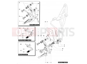 MV AGUSTA Brutale 990 R Footrest Assembly Left