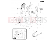 MV AGUSTA Brutale 1090 R 2012 Frame Assembly
