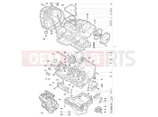 MV AGUSTA Brutale 1090 R 2012 Crankcase Assembly