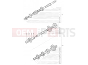 MV AGUSTA Brutale 1090 R 2012 Gear Box Assembly
