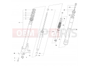 MV AGUSTA Brutale 1090 RR 2012 Front Fork Left