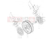 MV AGUSTA Brutale 1090 RR 2012 Front Wheel Assembly