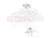 MV AGUSTA F3 675 ORO Dashboard Components