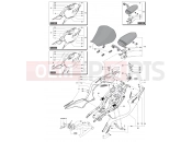 MV AGUSTA F3 675 RC Rear Fairing Assembly