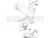 MV Agusta F3 800 RC Footrest Assembly Left