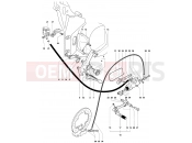MV AGUSTA 2004 F4 AGO Footrest Assembly Right