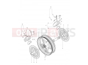 MV AGUSTA 2012 F4 RR Front Wheel Assembly