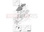 MV AGUSTA 2012 F4 RR Rear Fairing Assembly