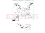 MV AGUSTA 2013-2015 F4 Wiring Harness - Mirrors