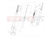MV Agusta 2013-2015 F4 R Front Fork Left