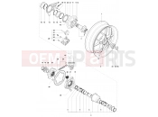 Rear Wheel Assembly - MV Agusta Rivale 800