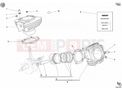 DUCATI Monster 620 Dark CYLINDER - PISTON » ENGINE CASE