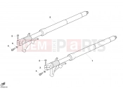 DUCATI Superbike 749 R FRONT FORK » FRONT SUSPENSION
