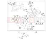 REAR BRAKE CALIPER - KTM 85 SX (6001D8) [EU] 2004