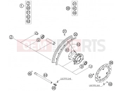 FRONT WHEEL - KTM 65 SX (600126) [EU] 2002