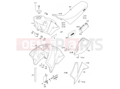 KTM 400 LC4-E (932606) [EU] 2000 TANK, SEAT