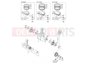 KTM 400 LC4-E (932606) [EU] 2000 CRANKSHAFT, PISTON