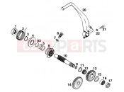 KTM 400 LC4-E (932606) [EU] 2000 KICK STARTER