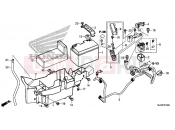 HONDA CTX1300A 2016 F-37 BATTERY