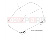 Polaris 2011 LEV GEM - e2/e4/e6/eS/eL/eLXD ACCESSORIES | ACCESSORIES, OPTIONS, STORAGE COVER - e2/e4/e6/e6wSopt (49GEMOPTIONS11CVR)