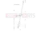 Polaris 2011 LEV GEM - e2/e4/e6/eS/eL/eLXD BODY | BODY, OPTIONS, B-PILLAR FRAMED CANVAS LEFT/RIGHT - e4/e6 (49GEMOPTIONS11BPILLAR)