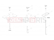 Polaris 2011 LEV GEM - e2/e4/e6/eS/eL/eLXD ELECTRICAL | ELECTRICAL, BATTERY HOLD DOWN - e2/e4/eS (49GEMELECTRICAL11BATTERYHOLD)
