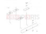 Polaris 2011 LEV GEM - e2/e4/e6/eS/eL/eLXD ELECTRICAL | ELECTRICAL, BATTERY HOLD DOWN 12 VOLT - eL (49GEMELECTRICAL11BATTERYHOLD12EL)