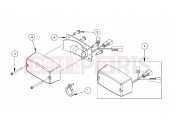 Polaris 2011 LEV GEM - e2/e4/e6/eS/eL/eLXD ELECTRICAL | ELECTRICAL, TAIL LIGHTS, PASSENGER - e2/e4/e6 (49GEMELECTRICAL11TAIL)