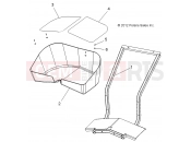 Polaris 2011 LEV GEM - e2/e4/e6/eS/eL/eLXD FRAME | FRAME, OPTIONS, LOWER FRAME LINKSBACK - e2/e4/e6 (49GEMOPTIONS11LINKSBACKE4)