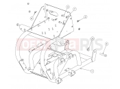 Polaris 2011 LEV GEM - e2/e4/e6/eS/eL/eLXD FRAME | FRAME, SUPPORT, FRONT - e2/e4/e6/eS/eL/eLXD (49GEMFRAME11FRT)