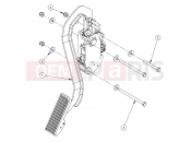 Polaris 2009 LEV GEM - E2/E4/E6/ES/EL/ELXD ELECTRICAL | ELECTRICAL, ACCELERATOR PEDAL - e2/e4/e6/eS/eL/eLXD (49GEMELECTRICAL11PEDAL)