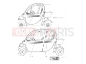 Polaris 2008 LEV GEM - E2/E4/E6/ES/EL/ELXD DECALS | DECALS, HARD DOOR - e2/e4/e6/eS/eL/eLXD (49GEMDECALS11DECALSHD)