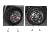 Polaris 2008 LEV GEM - E2/E4/E6/ES/EL/ELXD WHEELS | WHEELS, OPTIONS, CHROME and SILVER - e2/e4/eS/eL (49GEMOPTIONS11WHLCHROMEE4)