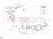 DUCATI 2006 Sporttouring ST3 S ABS CYLINDER - PISTON » ENGINE CASE